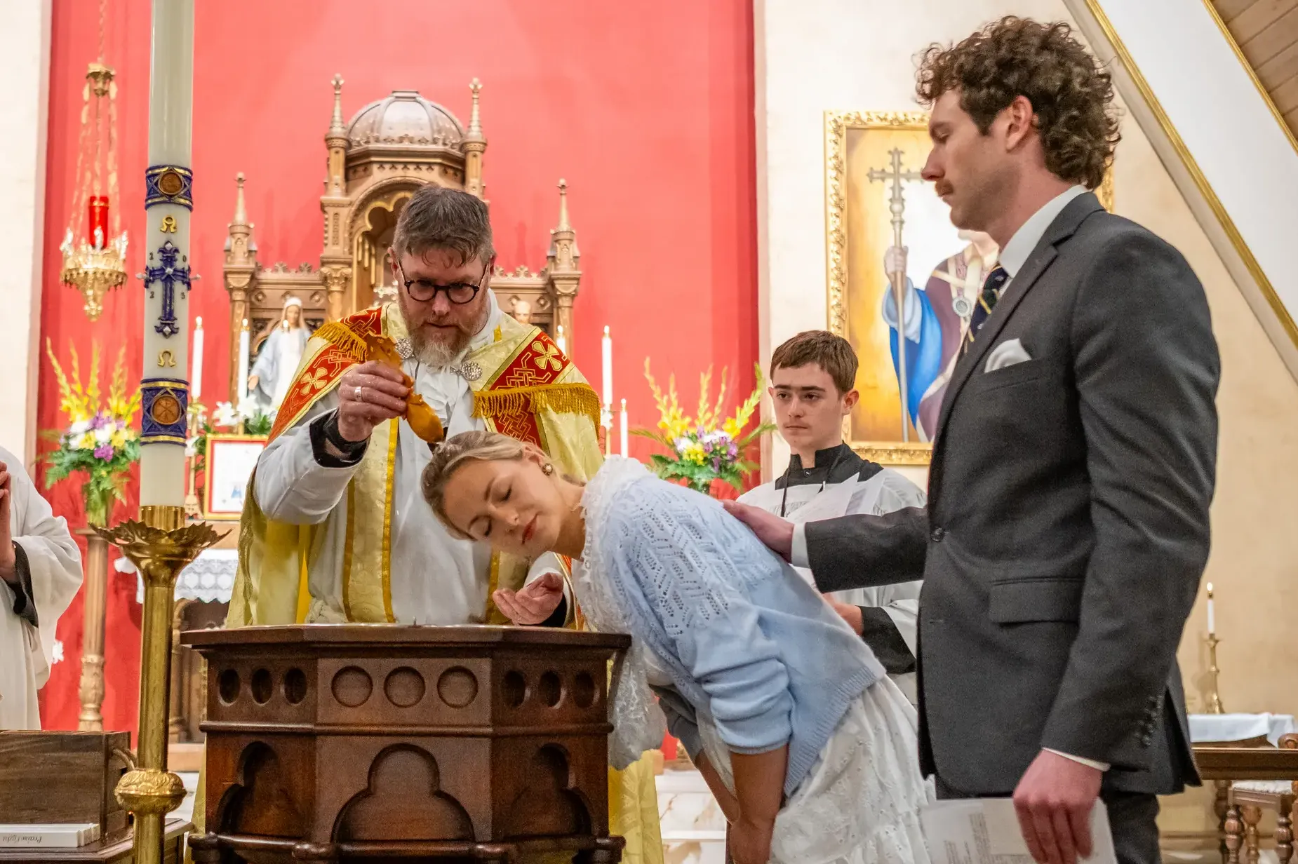 Baptism at St. Thomas Becket
